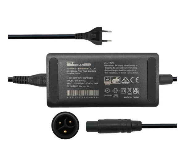 Brinckers 36V 2A 3-Pin-Ladegerät