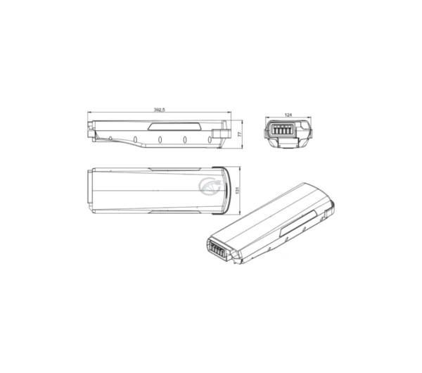 Bosch PowerPack 400 Classic | Kompatibel | Von E-bike Vision