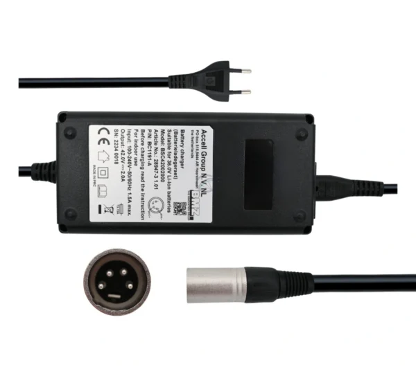 Sparta ION PMU4 42V XLR 4-Pin Ladegerät