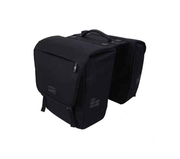 Contec Via Tour RT Doppel-Fahrradtasche – Schwarz