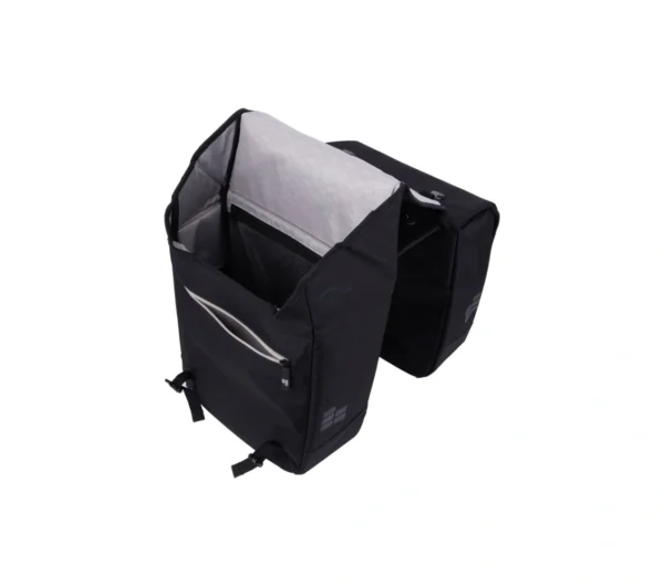 Contec Via Tour RT Doppel-Fahrradtasche – Schwarz