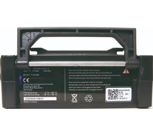 TranzX BL03 36V 11Ah Fahrradbatterie